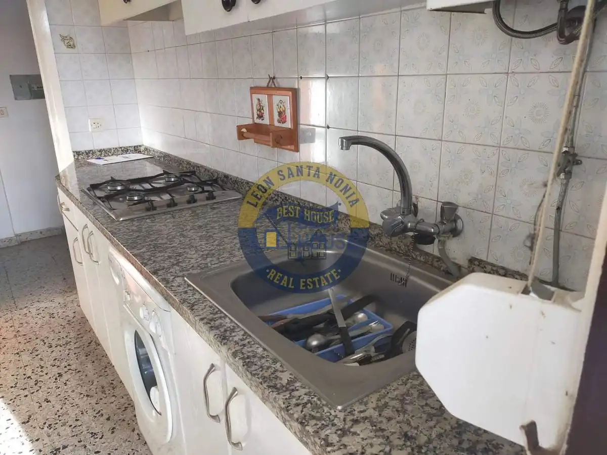 Kitchen of Flat for sale in Mansilla de las Mulas  with Private garden, Terrace and Storage room