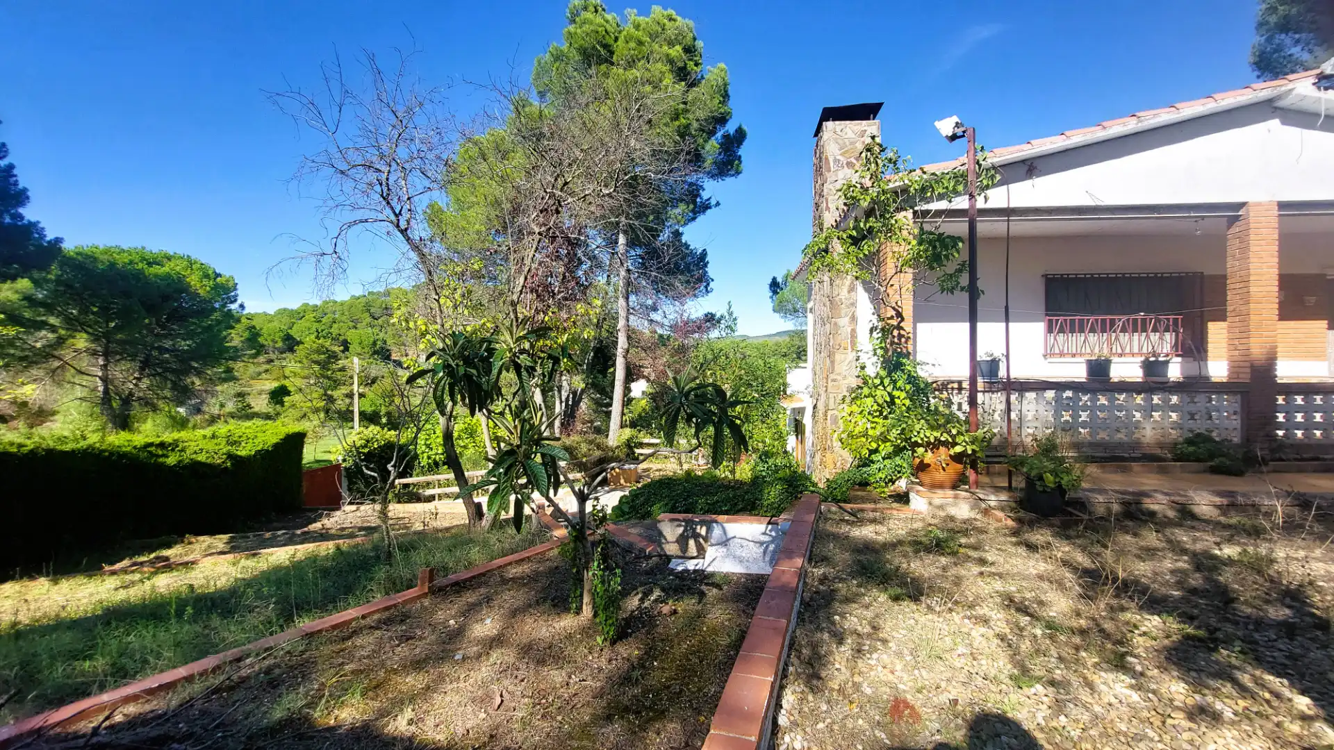 Jardí de Casa o xalet en venda en Sant Llorenç Savall amb Jardí privat, Terrassa i Piscina