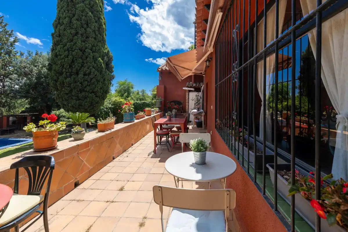 Terraza de Casa o chalet en venta en Torremolinos con Aire acondicionado, Calefacción y Jardín privado