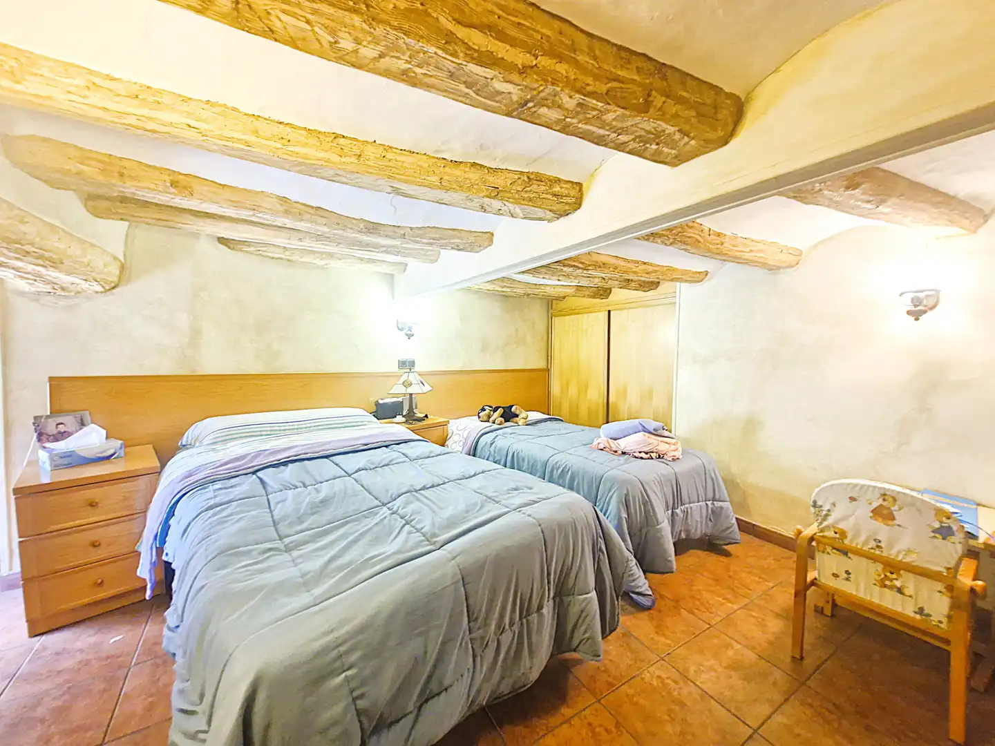 Bedroom of Detached homes for sale in Cornago  with Heating, Terrace and Storage room