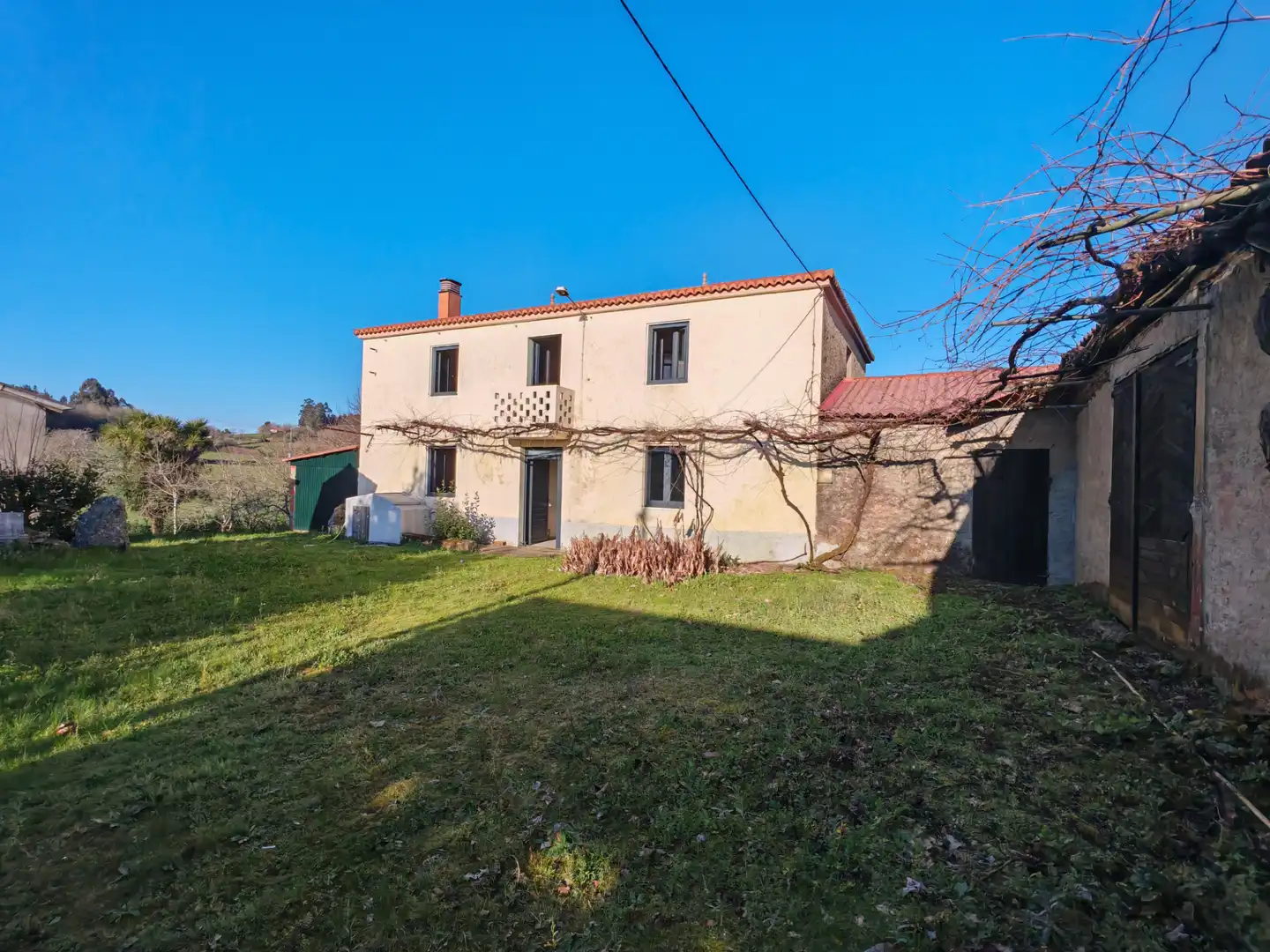 Vista exterior de Casa o chalet en venta en Santiso con Jardín privado, Trastero y Horno