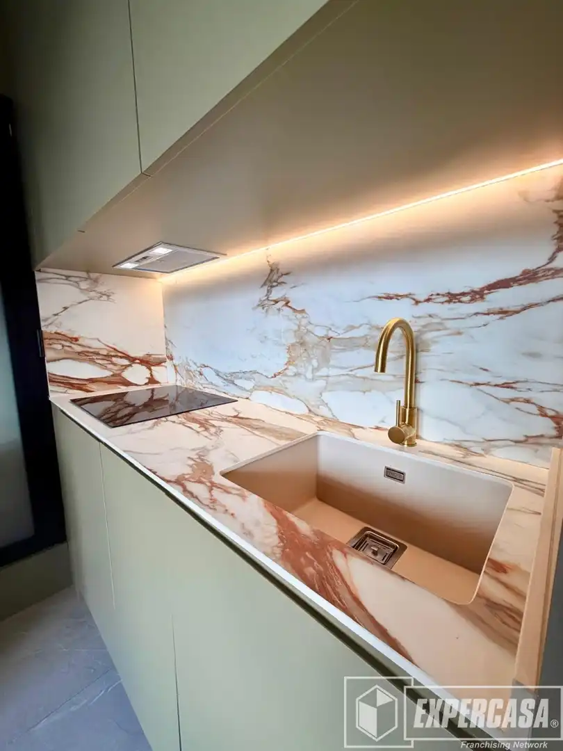 Cocina de Piso en venta en Valencia con Aire acondicionado, Parquet y Terraza