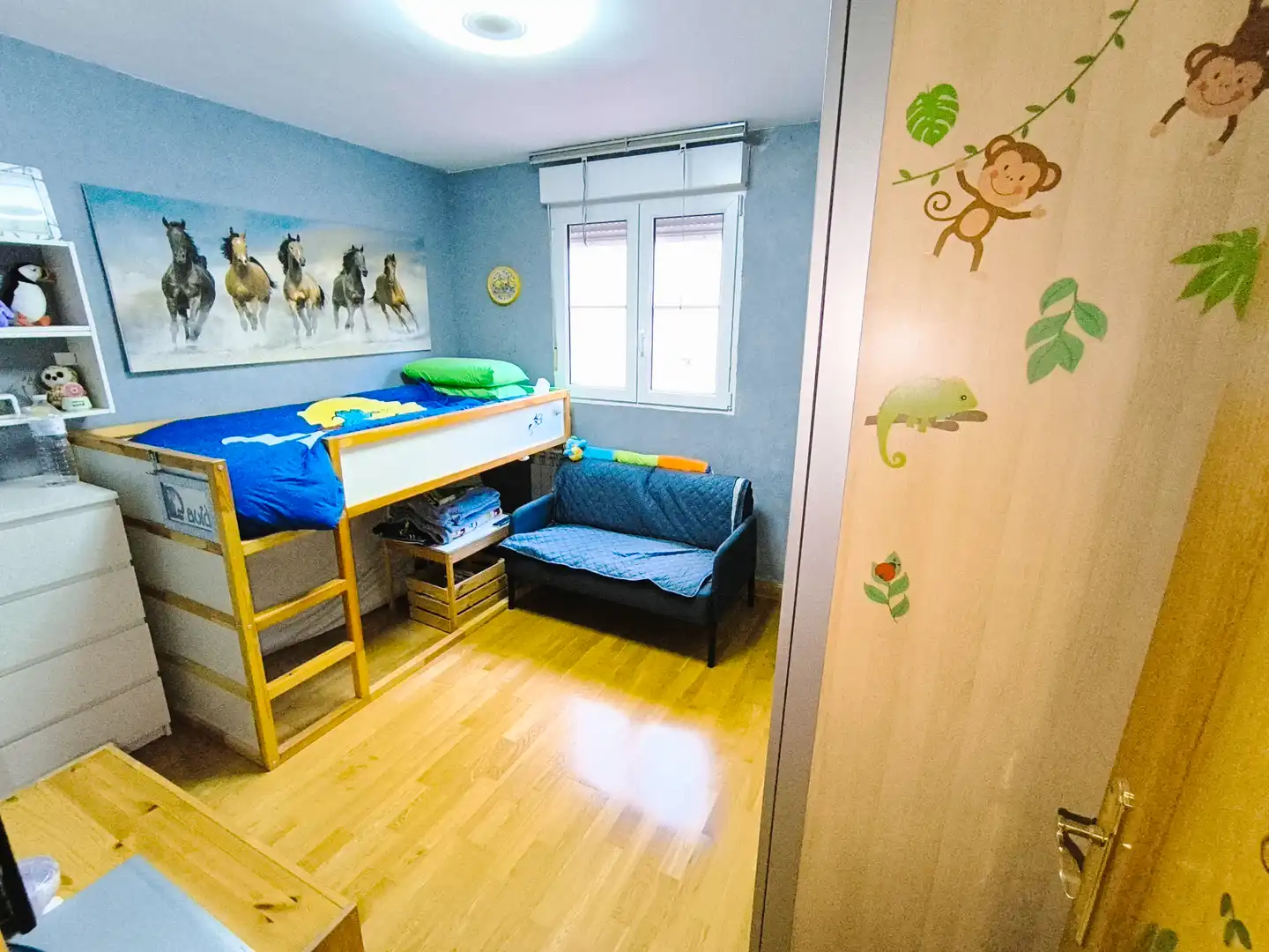 Dormitori de Casa o xalet en venda en Magaz de Pisuerga amb Calefacció, Jardí privat i Terrassa