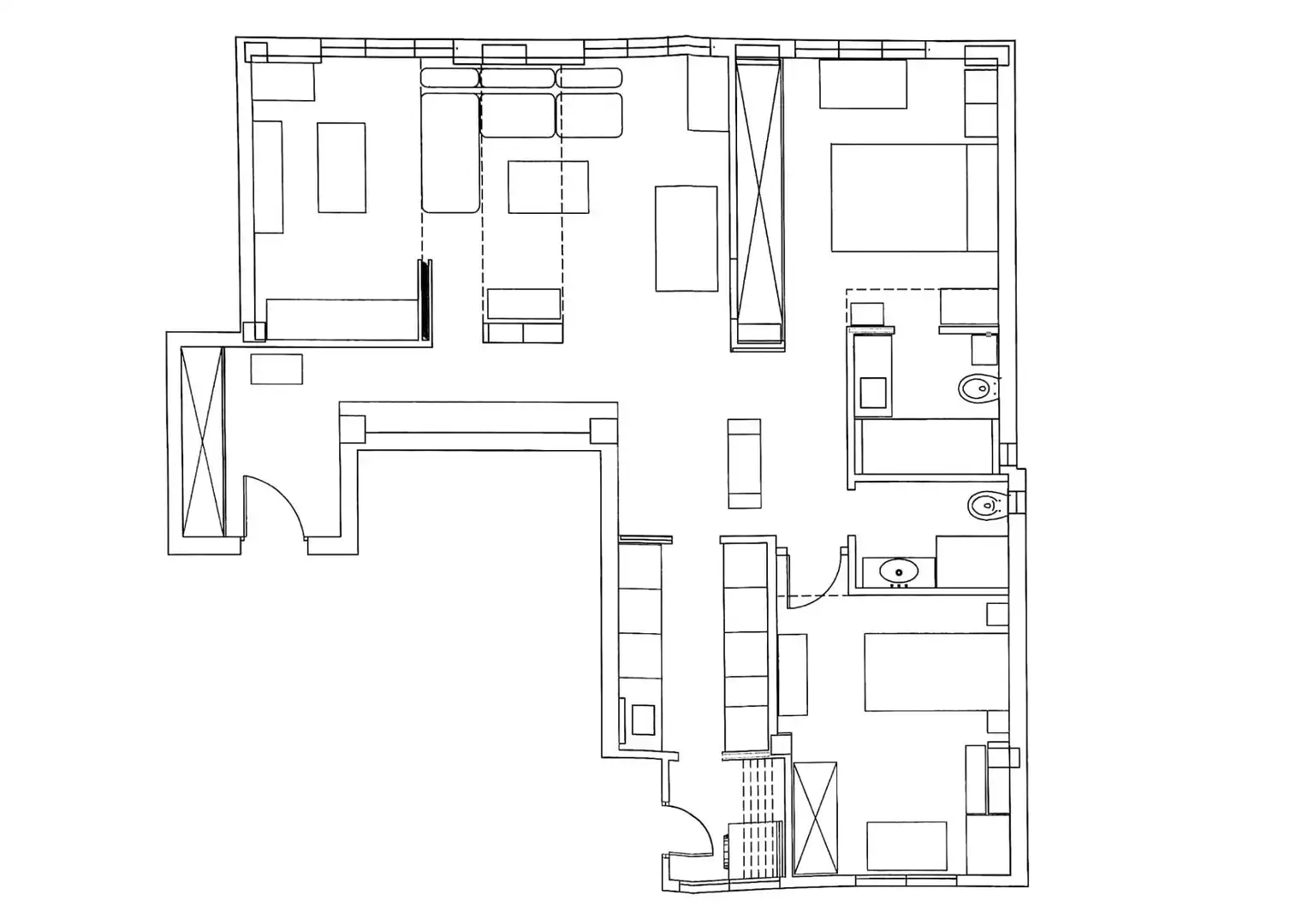 Piso en venta en Madrid con Aire acondicionado, Calefacción y Jardín privado