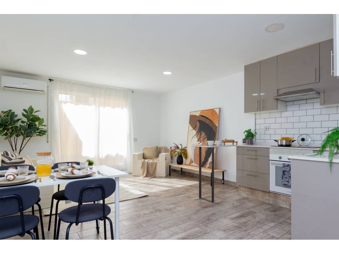 Sala de estar de Casa o chalet en venta en Terrassa con Aire acondicionado, Parquet y Terraza