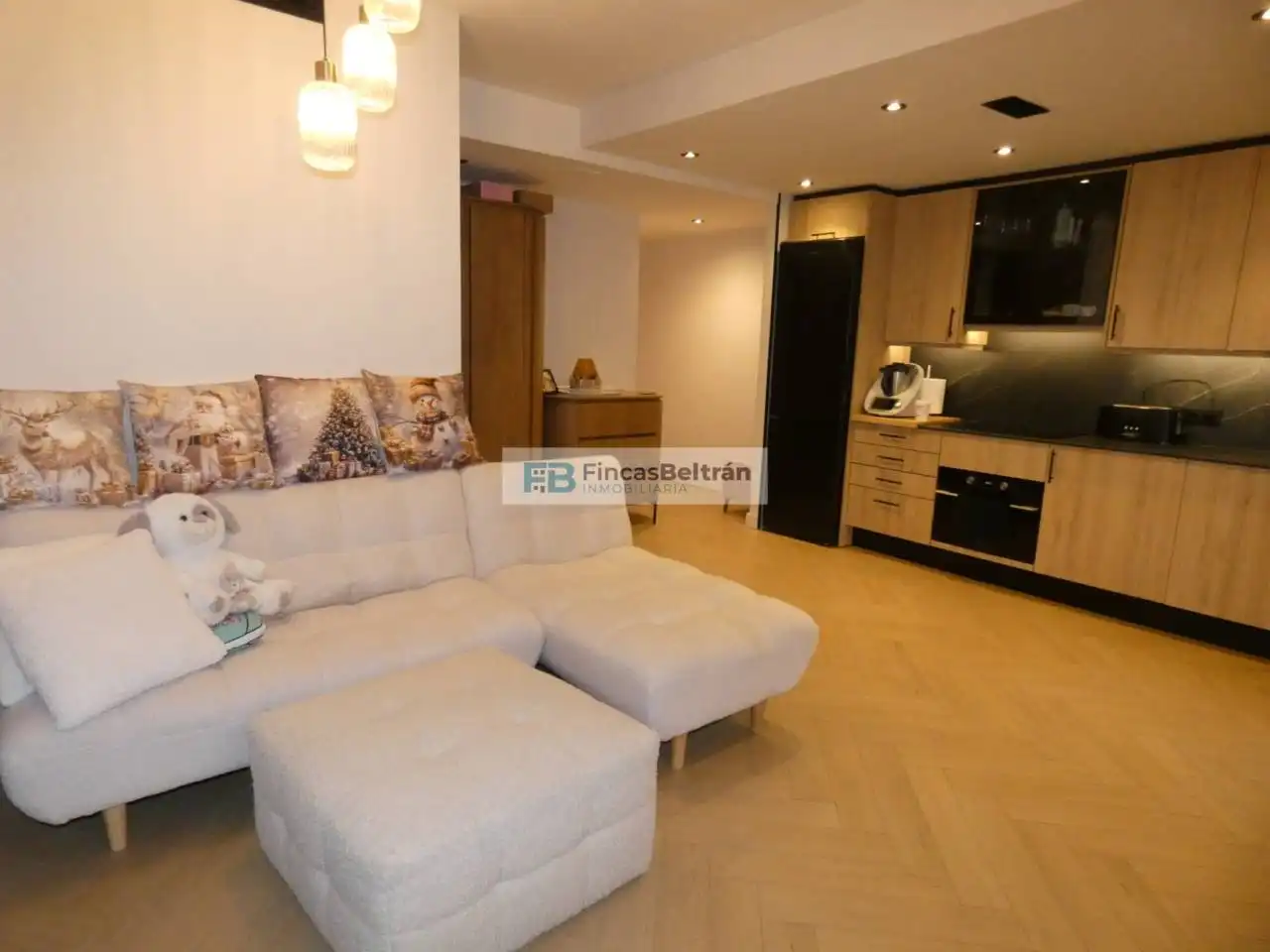 Living room of Apartments for sale in Benicarló  with Air Conditioner, Parquet flooring and Storage room