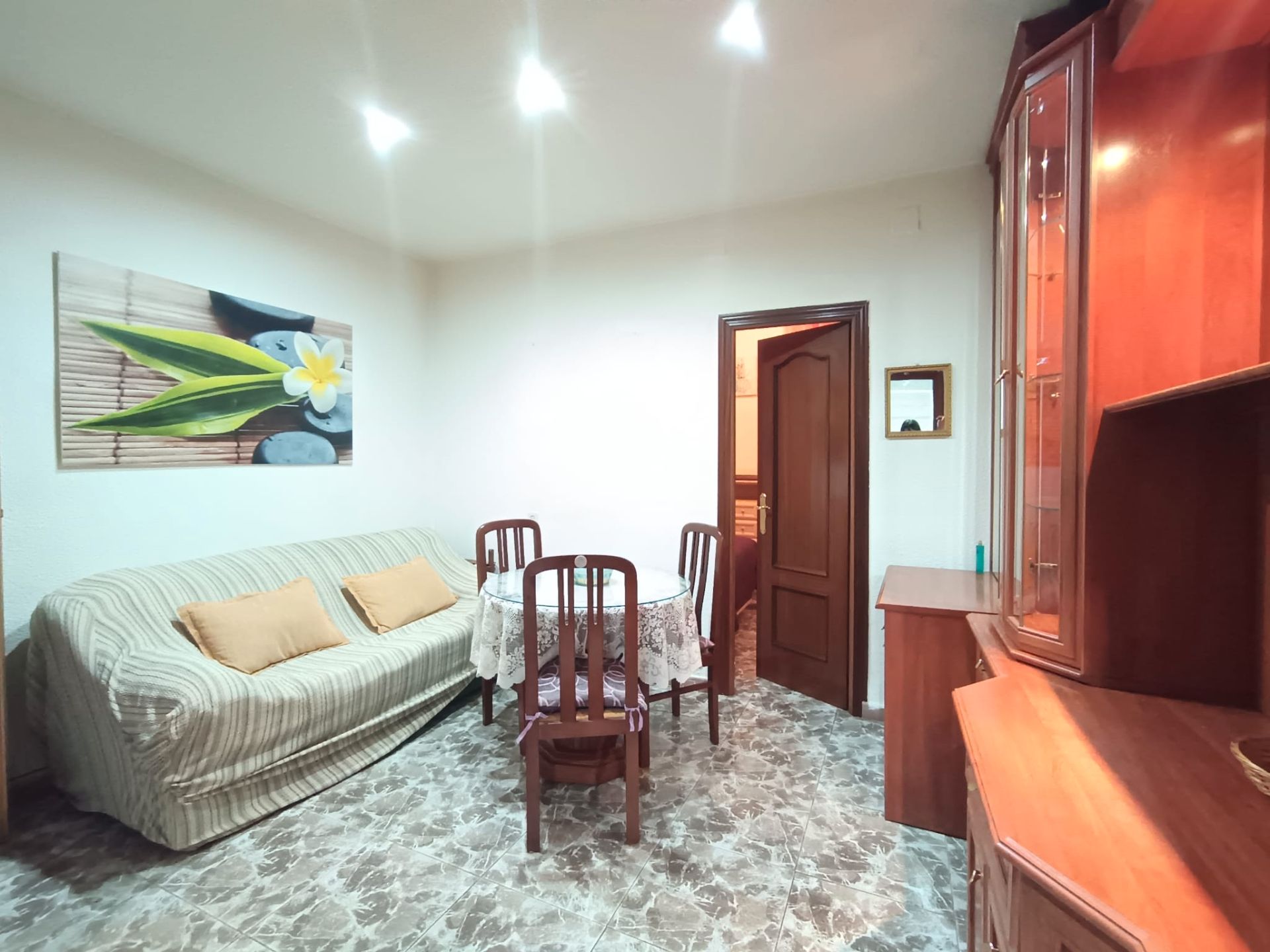 Sala de estar de Piso en venta en  Madrid Capital con Aire acondicionado y Calefacción