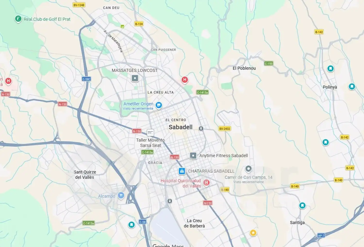 Exterior view of Commercial properties for sale in Sabadell