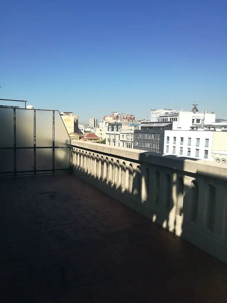 Terrasse von Büro zur Miete in Barcelona mit Klimaanlage und Heizung