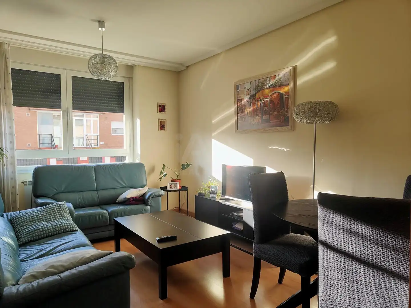 Sala de estar de Piso en venta en Santovenia de Pisuerga con Calefacción