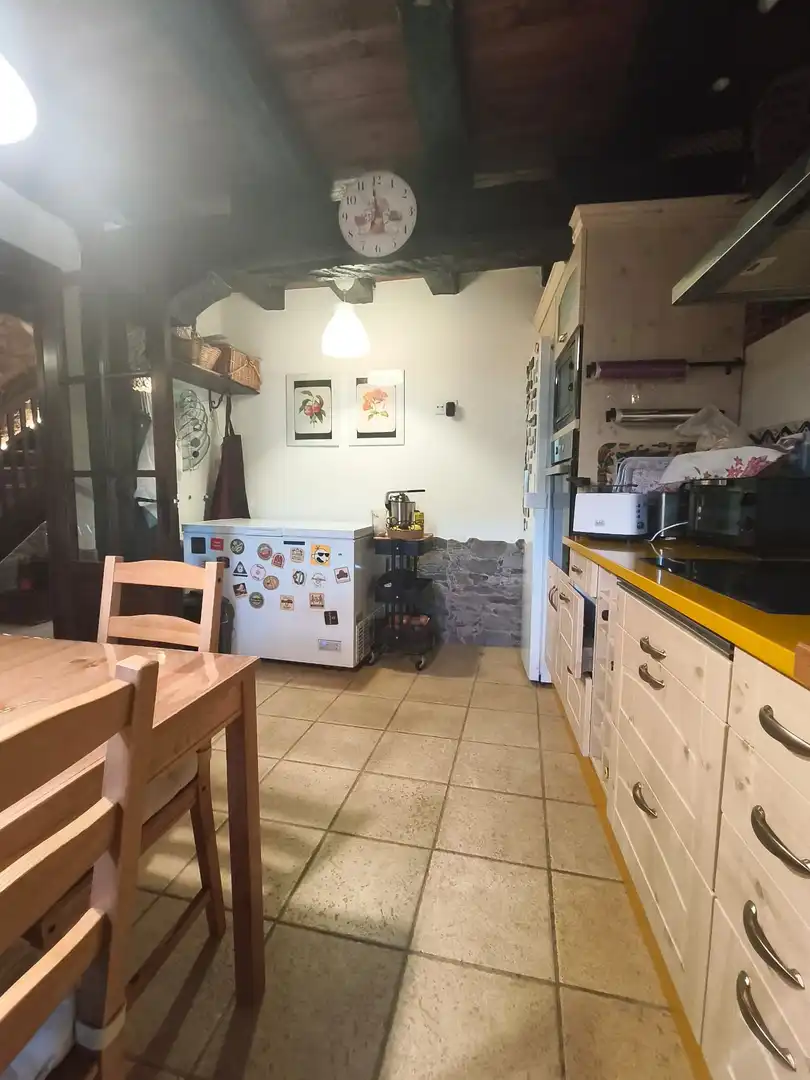 Cocina de Casa adosada en venta en Luena  con Calefacción y Jardín privado