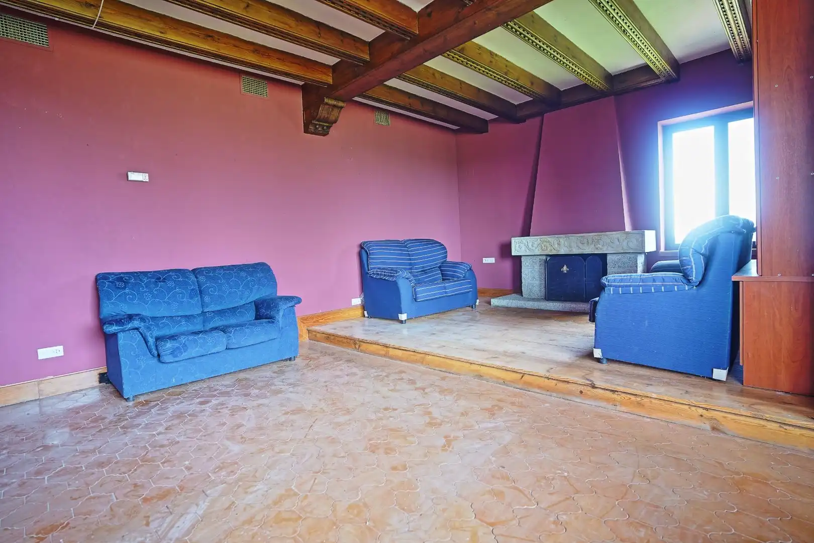 Living room of Houses for sale in Topas  with Heating, Terrace and Swimming Pool