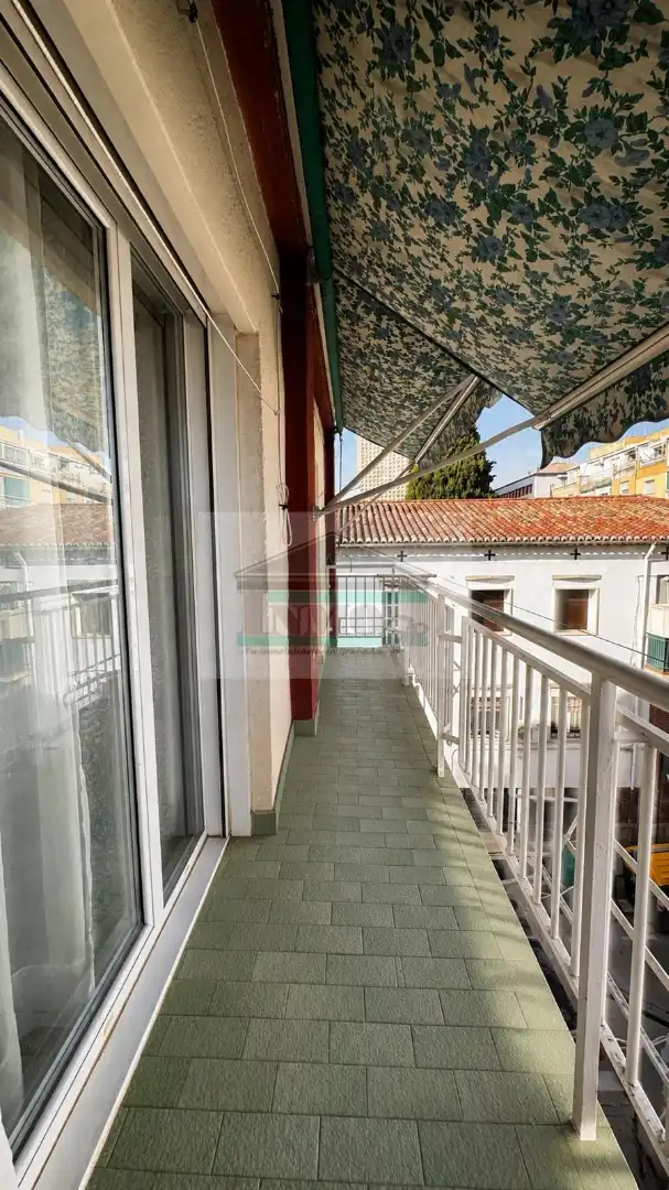 Balcony of Flat for rent in Granada  with Air Conditioner, Furnished and Balcony