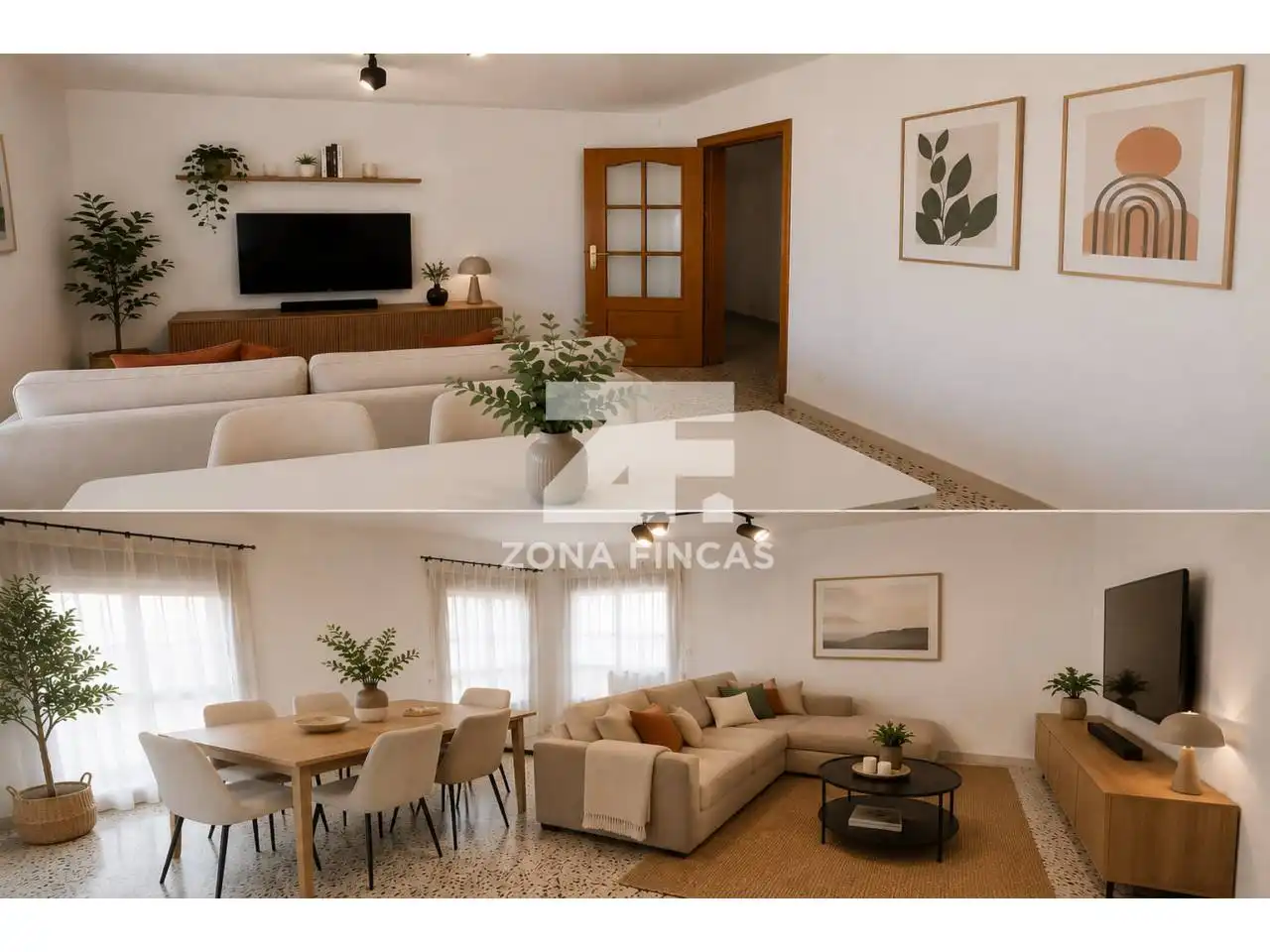 Sala de estar de Apartamento en venta en Santa Coloma de Gramenet con Aire acondicionado y Calefacción