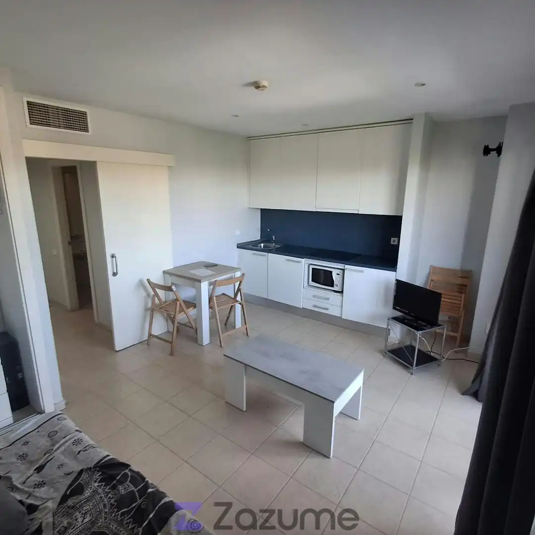 Cocina de Piso de alquiler en El Puerto de Santa María con Aire acondicionado, Terraza y Piscina