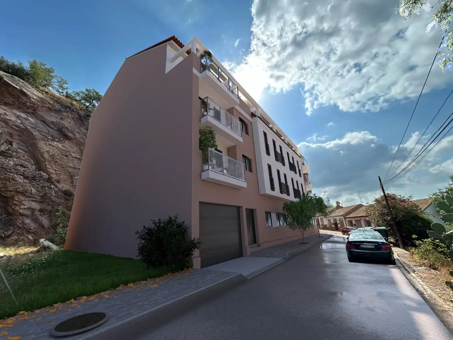 Vista exterior de Planta baja en venta en Serra