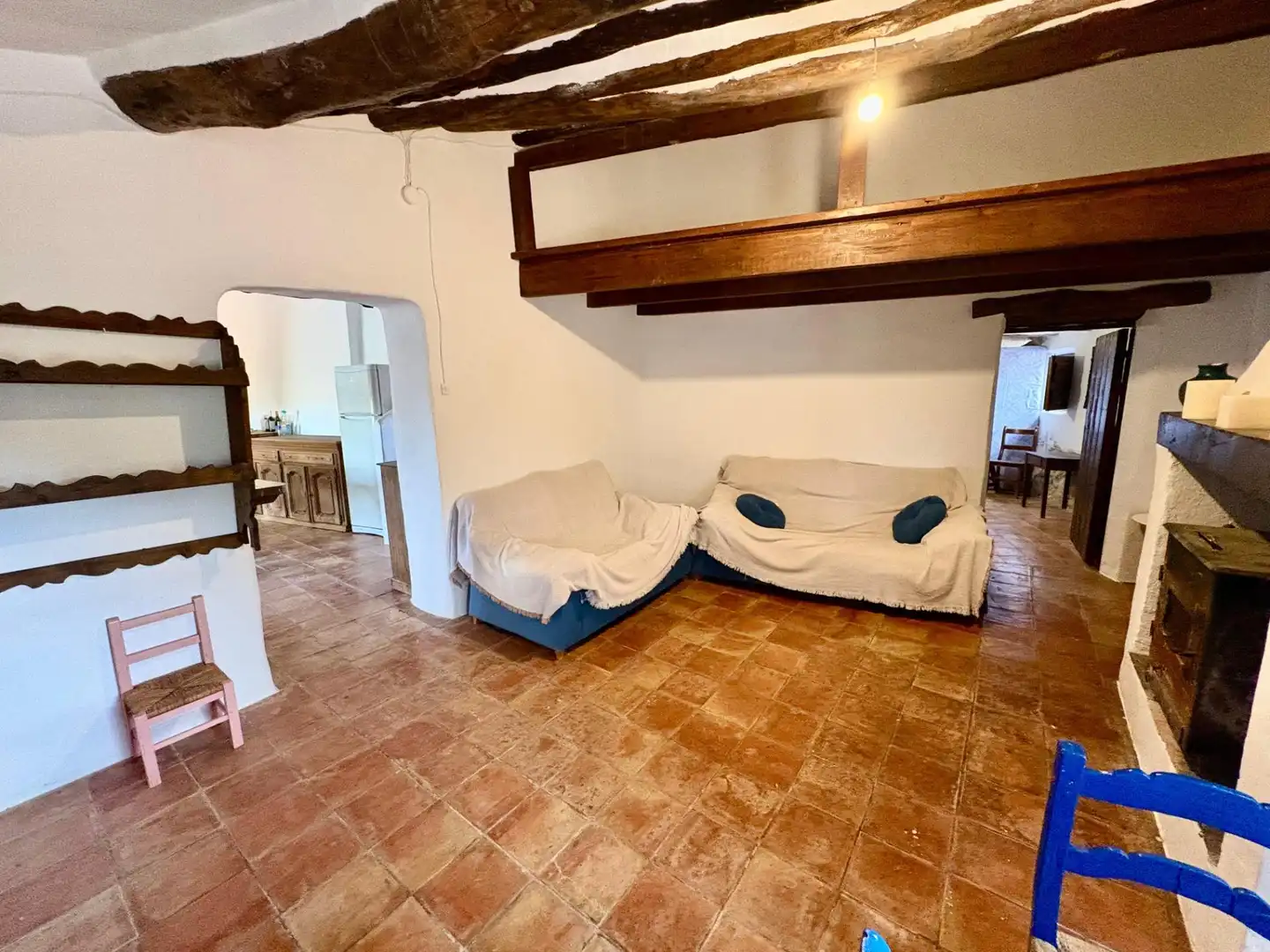 Sala de estar de Casa o chalet en venta en Lorca con Terraza, Piscina y Amueblado