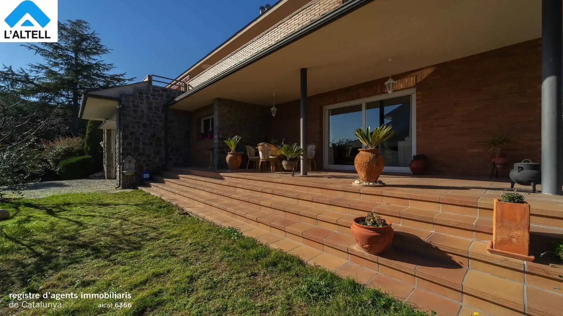 Terrasse von Haus oder Chalet zum Verkauf in L'Ametlla del Vallès mit Klimaanlage, Heizung und Privatgarten