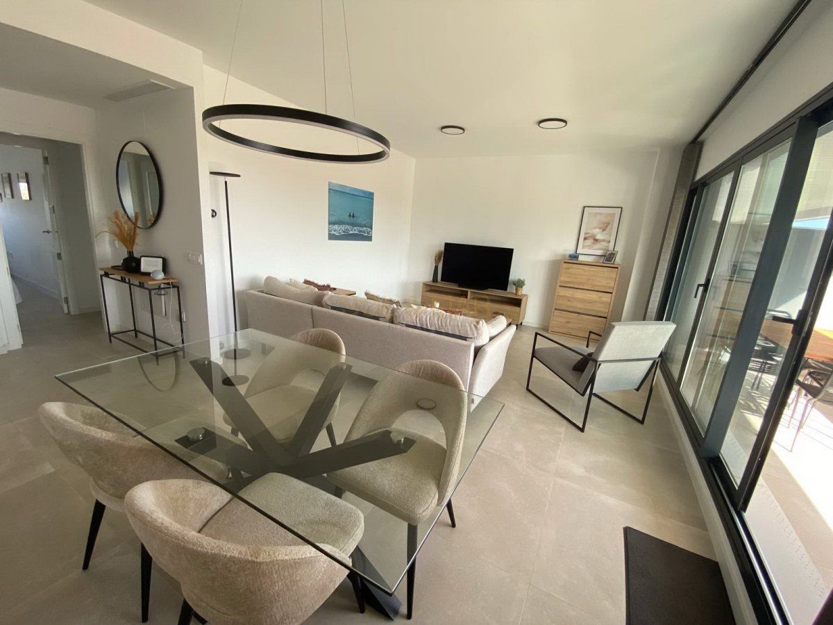 Sala d'estar de Pis de lloguer en Torremolinos amb Aire condicionat, Calefacció i Terrassa