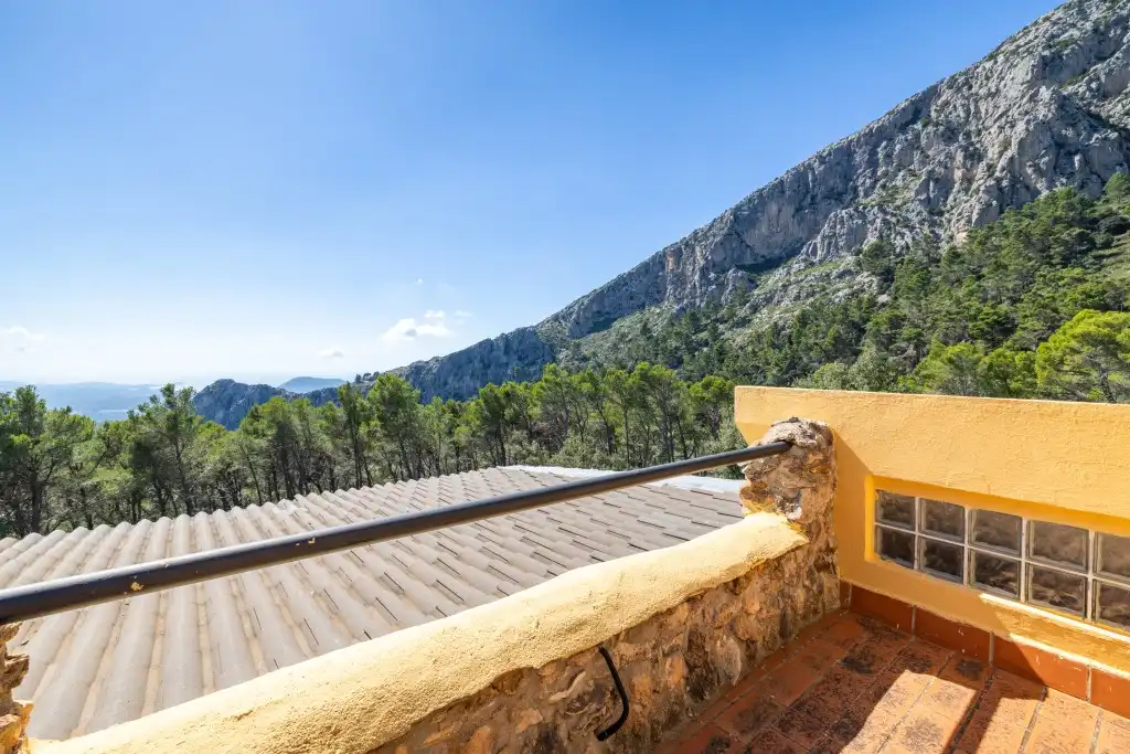 Terrasse von Haus oder Chalet zum Verkauf in Puigpunyent mit Privatgarten, Terrasse und Schwimmbad