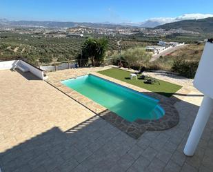 Swimming pool of House or chalet for sale in Antequera  with Air Conditioner, Heating and Private garden