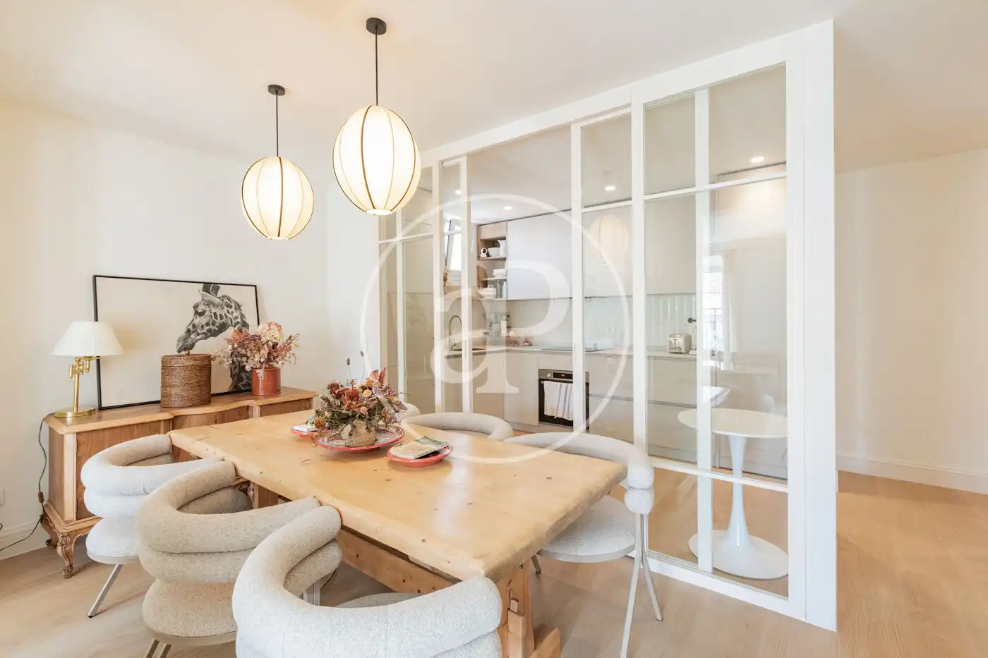 Dining room of Flat for sale in Madrid  with Air Conditioner, Heating and Storage room