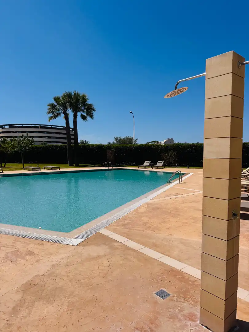 Piscina de Planta baja en venta en Sant Llorenç des Cardassar con Aire acondicionado, Jardín privado y Amueblado