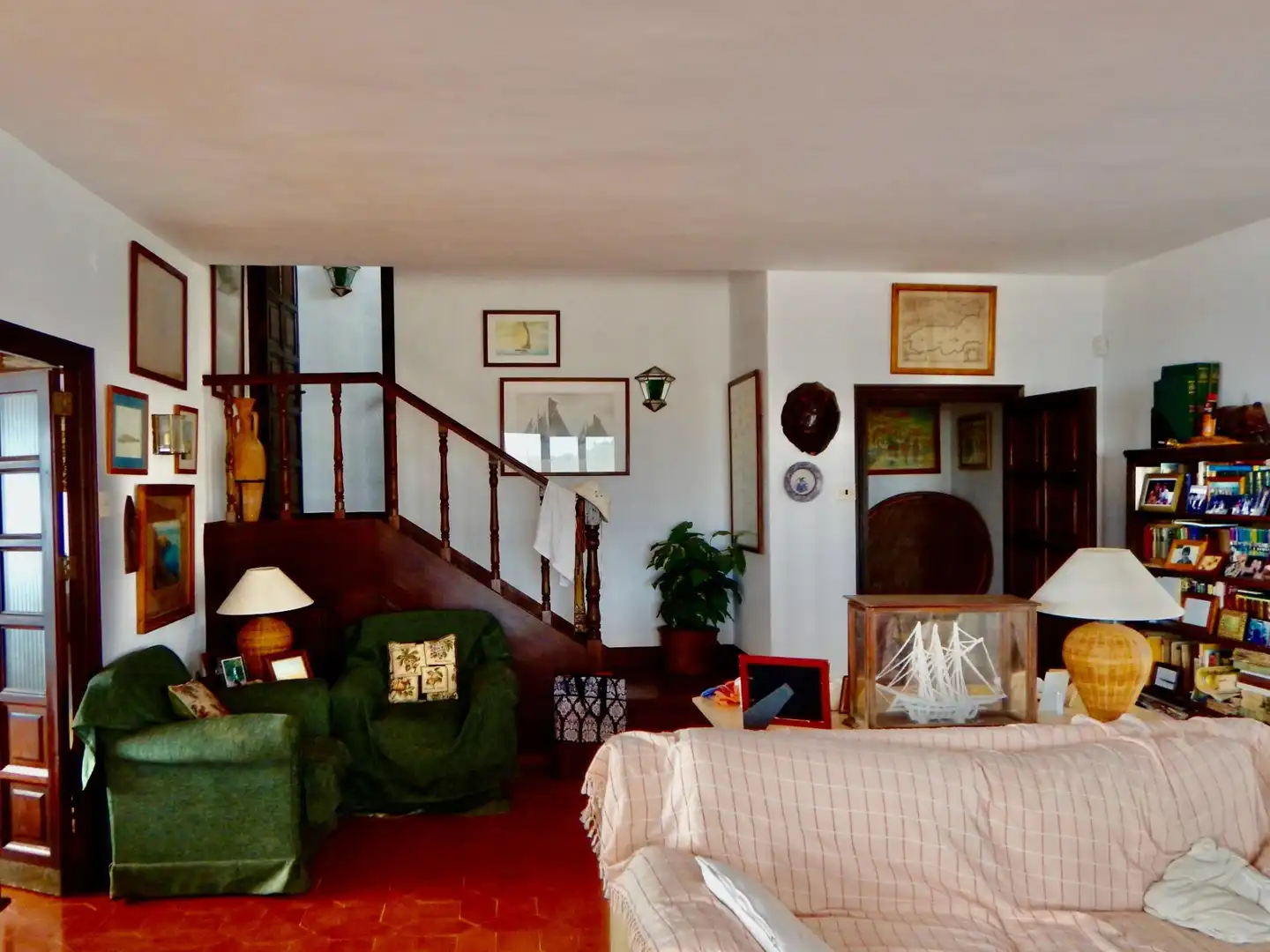 Sala de estar de Casa o chalet en venta en Cartagena con Jardín privado y Terraza