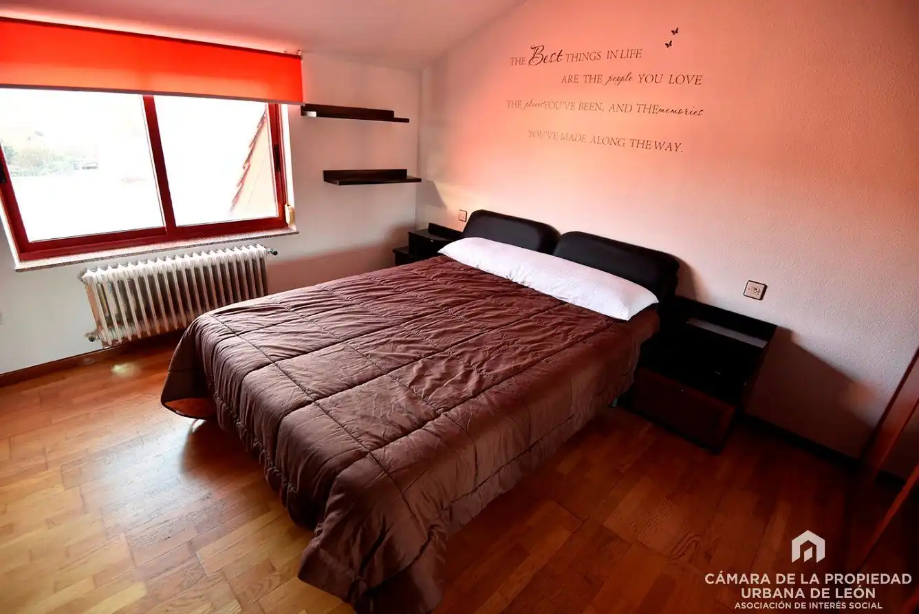 Schlafzimmer von Wohnung zur Miete in San Andrés del Rabanedo mit Abstellraum und Möbliert