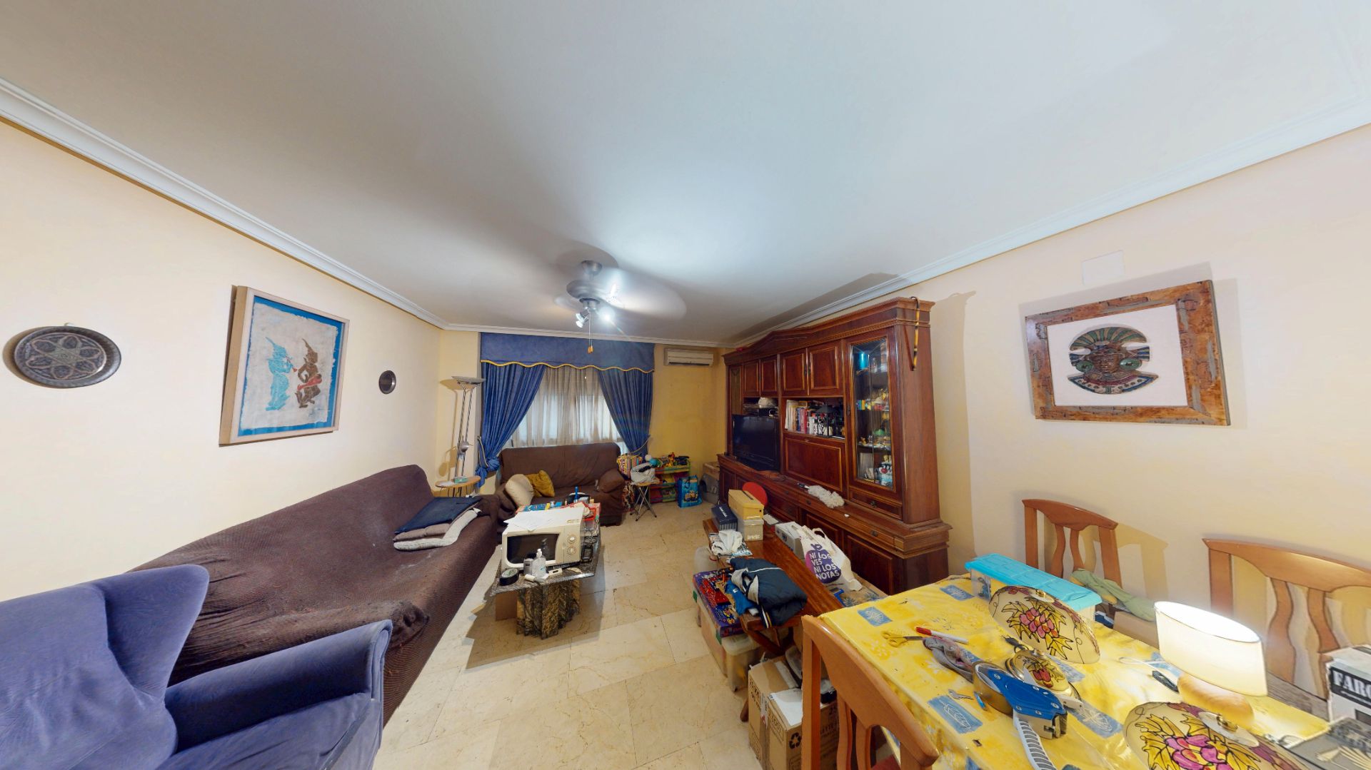 Sala d'estar de Pis en venda en Alicante / Alacant amb Aire condicionat