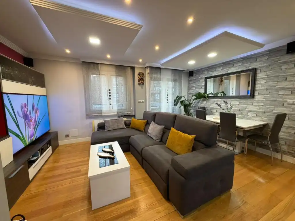 Sala d'estar de Pis en venda en Bilbao 