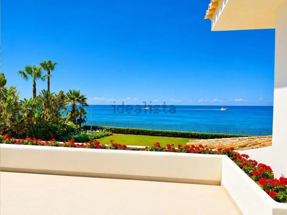 Jardí de Casa o xalet de lloguer en Estepona amb Aire condicionat, Jardí privat i Terrassa