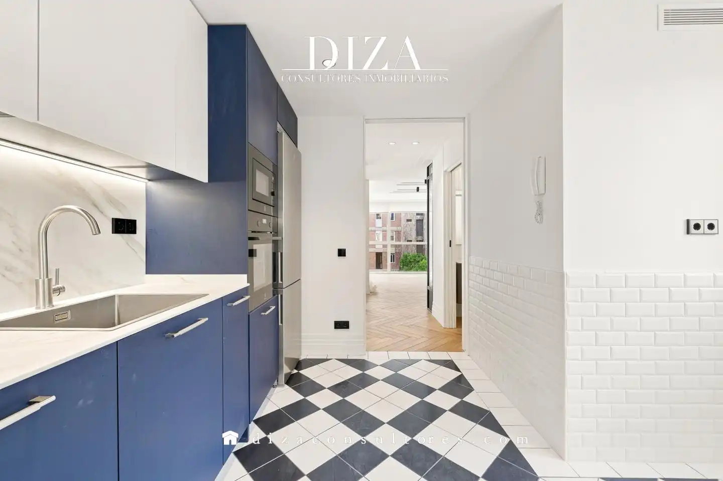 Cocina de Piso de alquiler en Madrid con Aire acondicionado, Calefacción y Trastero
