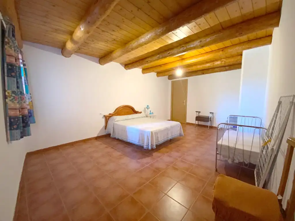 Bedroom of Houses for sale in Montanuy  with Private garden and Balcony
