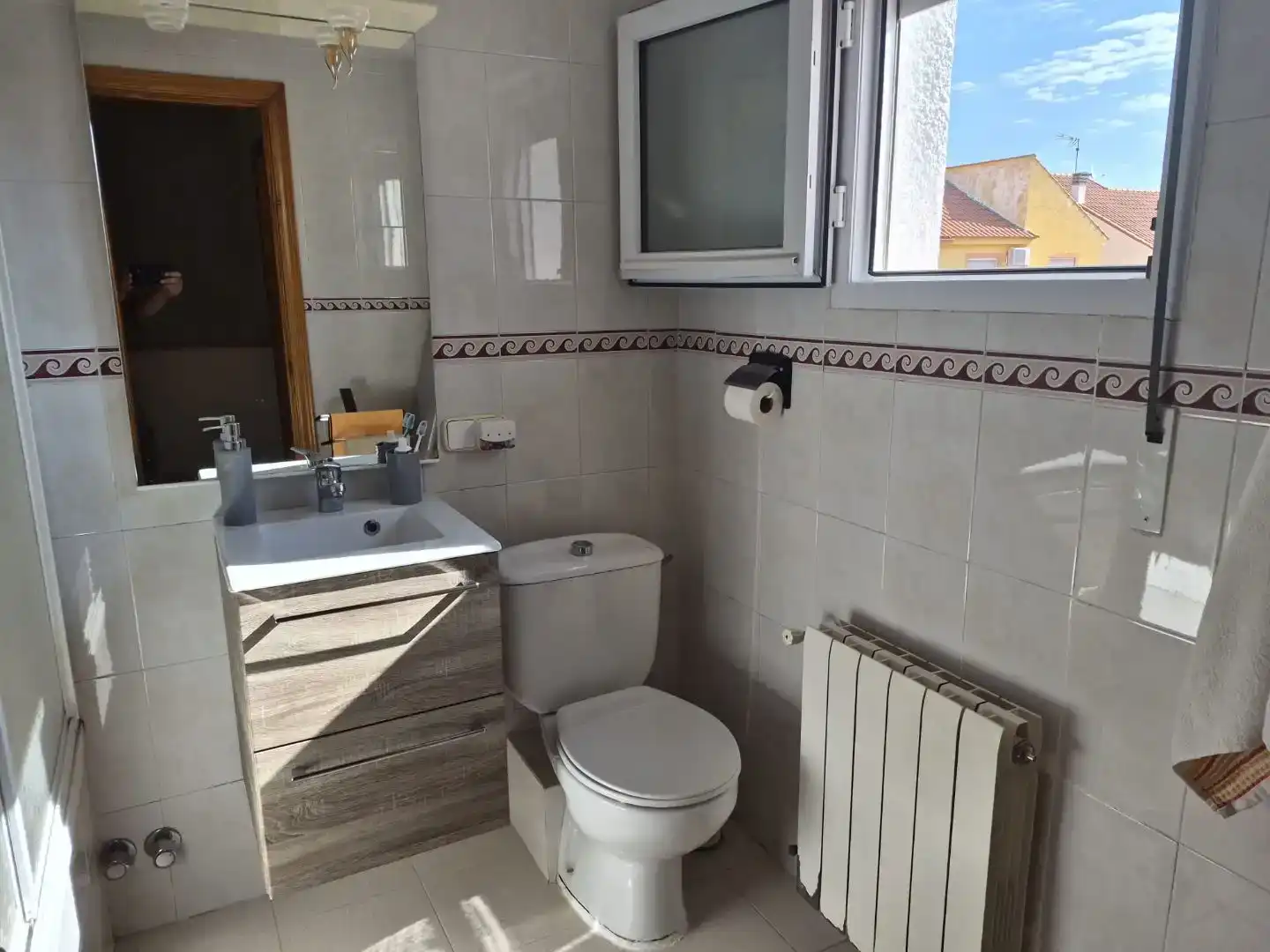 Bany de Casa o xalet en venda en Seseña amb Aire condicionat, Jardí privat i Traster