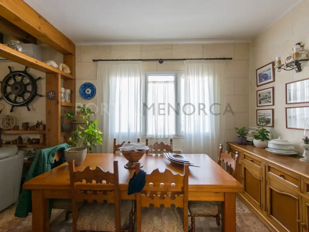 Dining room of Houses for sale in Es Mercadal  with Air Conditioner and Terrace