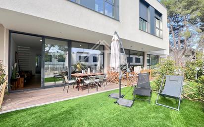 Terrasse von Einfamilien-Reihenhaus miete in L'Eliana mit Klimaanlage, Terrasse und Balkon