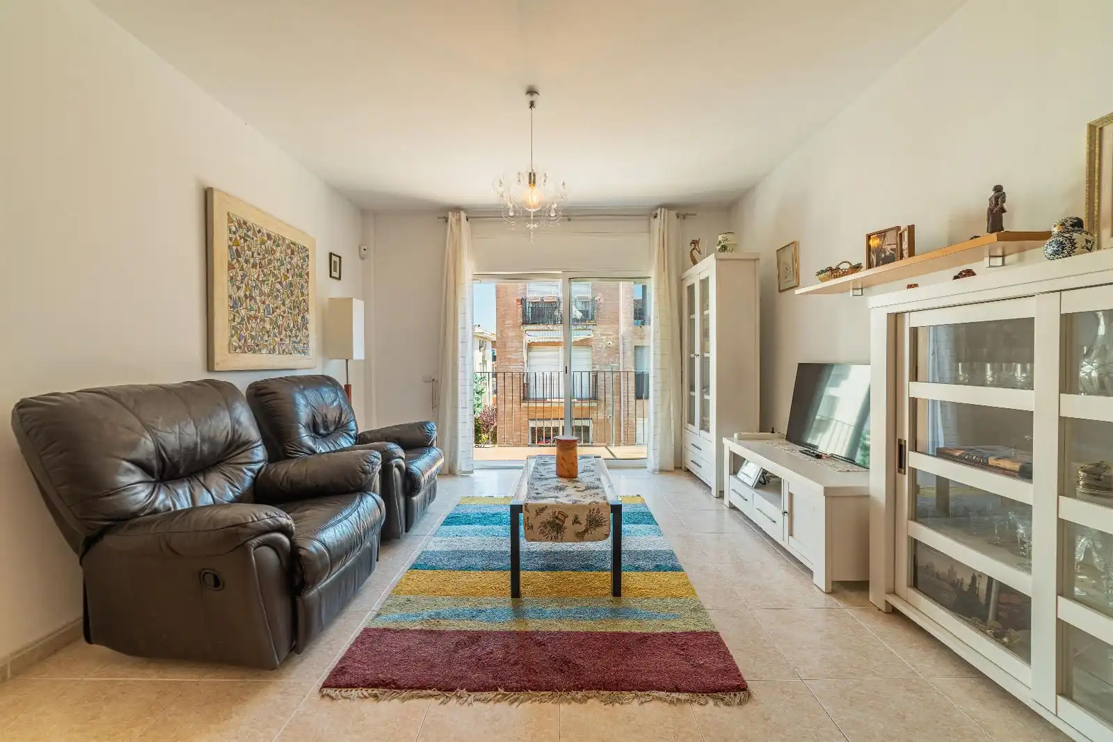 Wohnzimmer von Maisonette zum Verkauf in Canet de Mar mit Heizung, Terrasse und Abstellraum