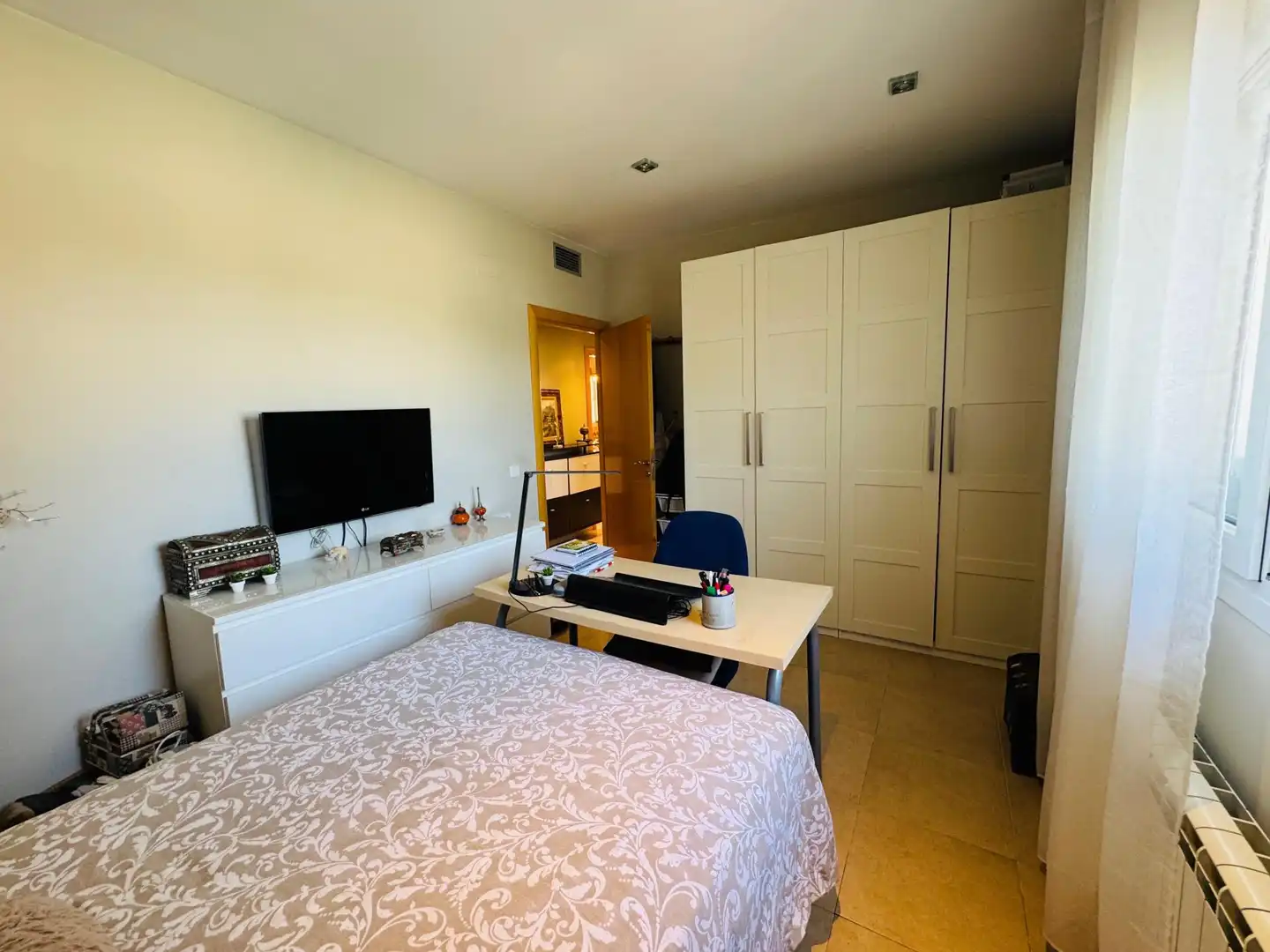 Bedroom of Houses for sale in Caldes de Malavella  with Air Conditioner, Terrace and Swimming Pool