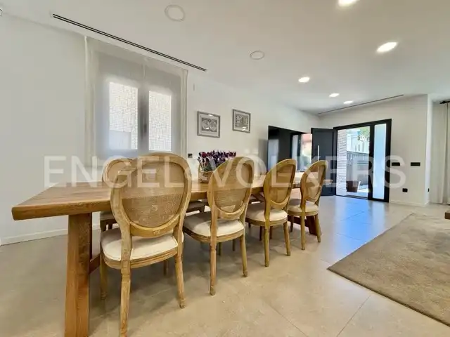 Dining room of Houses for sale in Cambrils  with Air Conditioner, Heating and Private garden