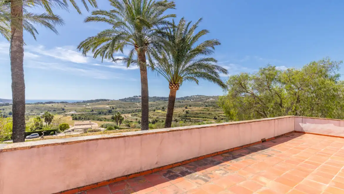 Terraza de Finca rústica en venta en Teulada con Calefacción, Jardín privado y Terraza