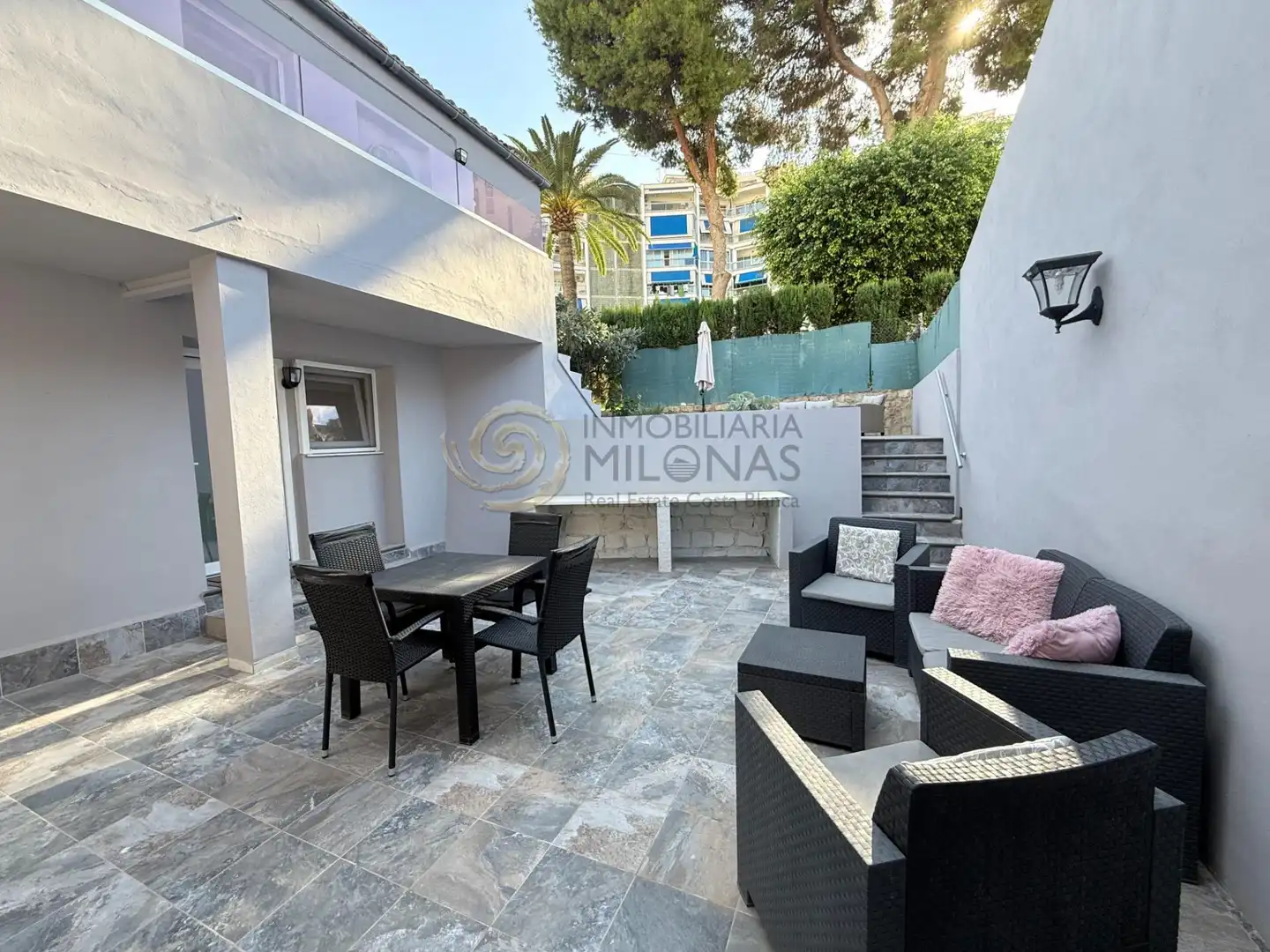 Terraza de Casa o chalet en venta en Benidorm con Aire acondicionado, Calefacción y Jardín privado