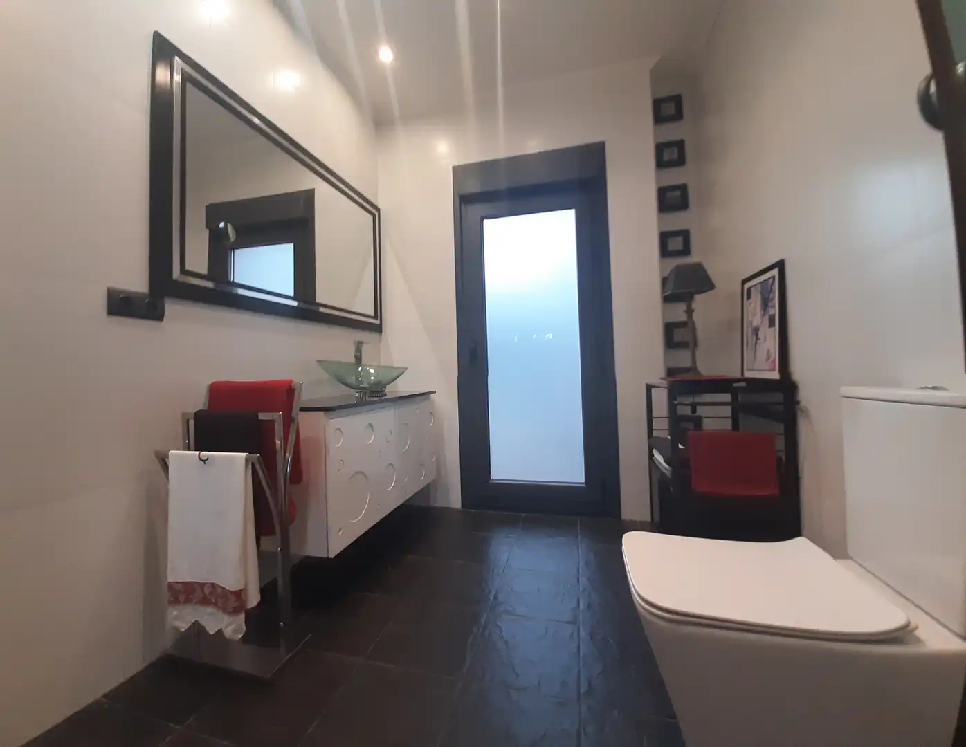 Baño de Casa o chalet en venta en Mungia con Calefacción, Jardín privado y Terraza