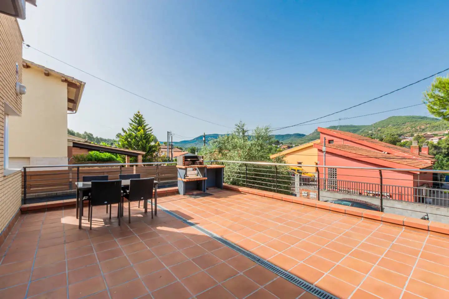Terrassa de Casa o xalet en venda en Vacarisses amb Aire condicionat, Calefacció i Jardí privat