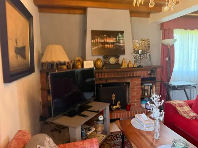 Wohnzimmer von Country house zum Verkauf in Trabada mit Heizung, Privatgarten und Terrasse