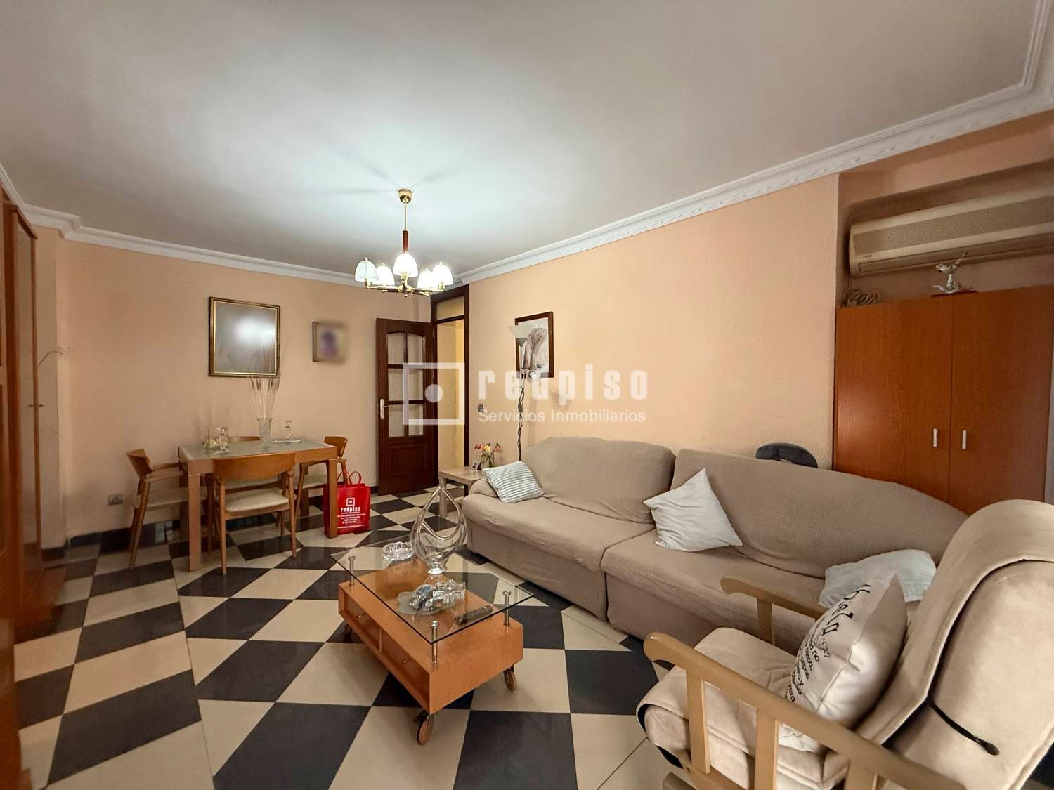 Sala de estar de Piso en venta en Málaga Capital con Aire acondicionado y Terraza