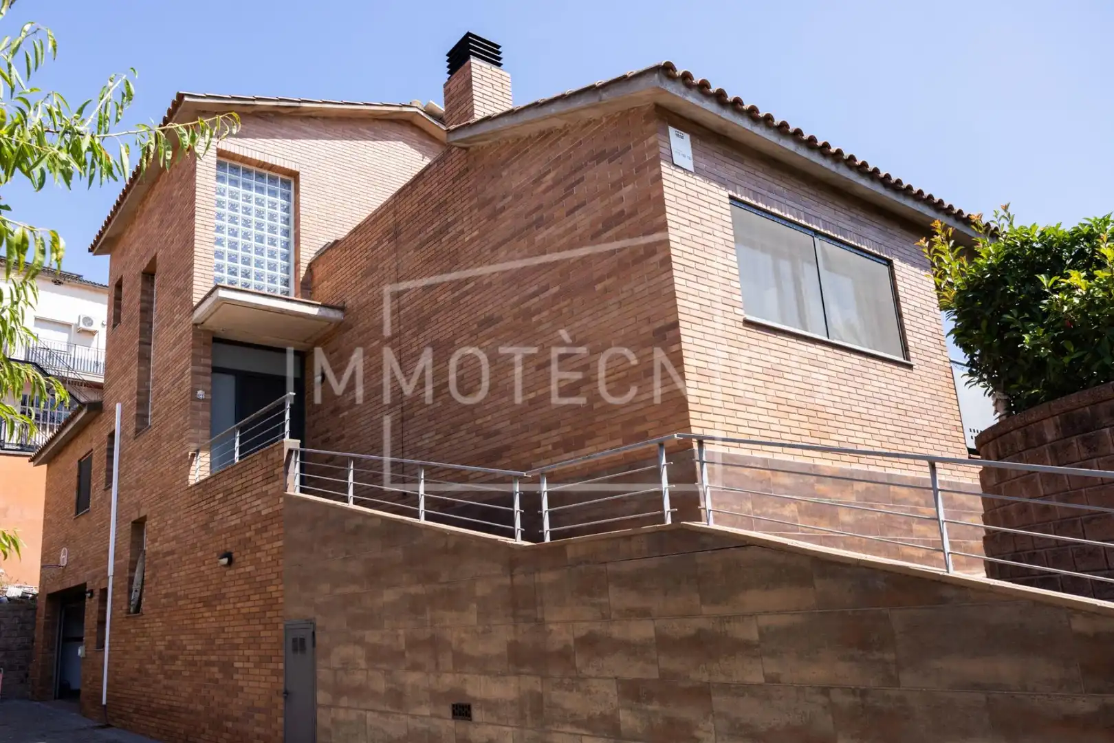 Vista exterior de Casa o chalet en venta en La Roca del Vallès con Calefacción, Jardín privado y Terraza