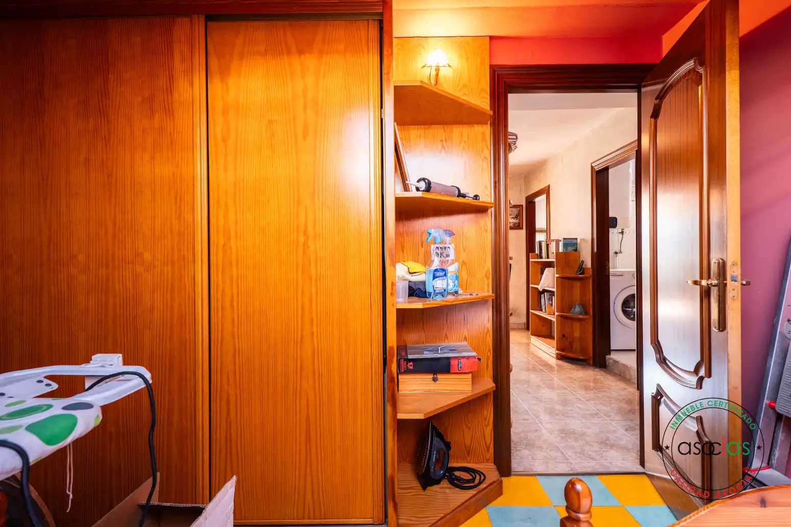 Schlafzimmer von Dachboden zum Verkauf in Gijón  mit Heizung, Parkett und Terrasse