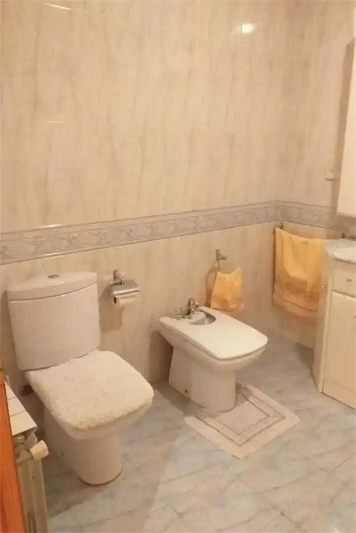 Bathroom of Flat for sale in Mas de las Matas  with Parquet flooring, Storage room and Balcony