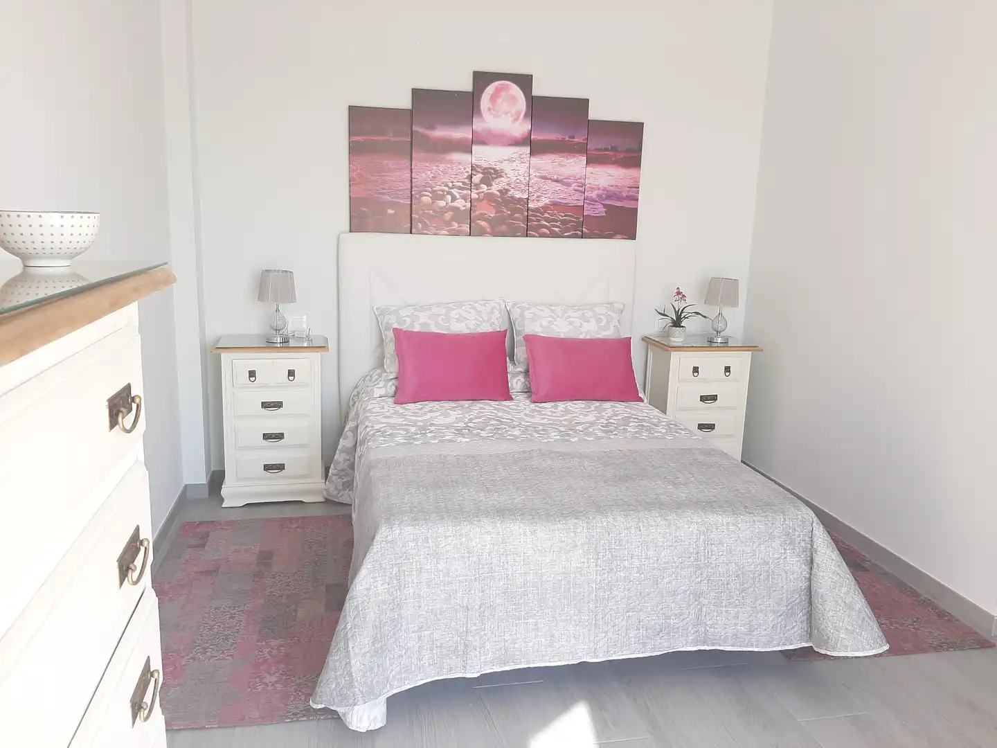 Schlafzimmer von Wohnung zur Miete in La Rinconada mit Klimaanlage, Heizung und Terrasse